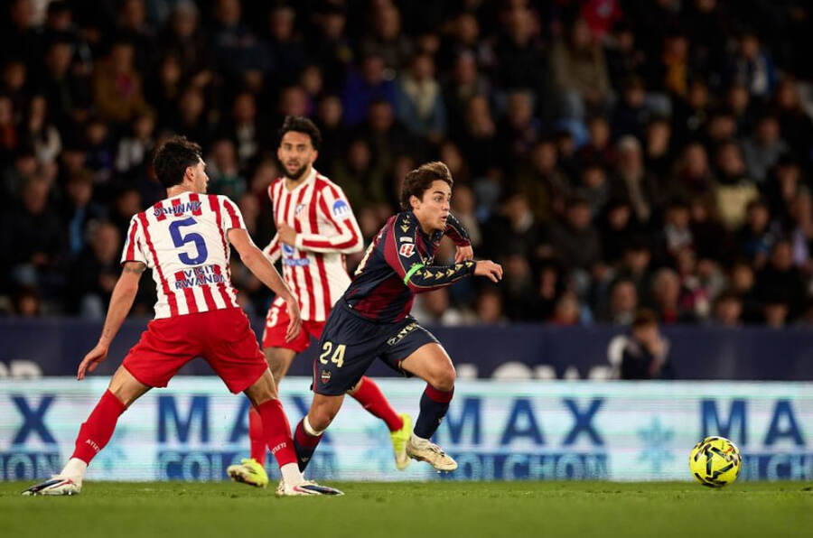 Levante vs Atletico Madrid (00:30 – 01/02) | Xem lại trận đấu